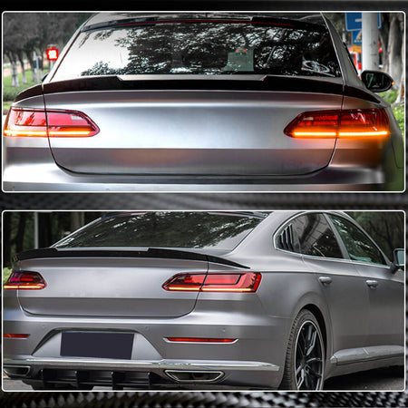 Volkswagen VW Arteon CC 2019-2022 Rear Trunk Spoiler Carbon Fiber-Ahacarbon