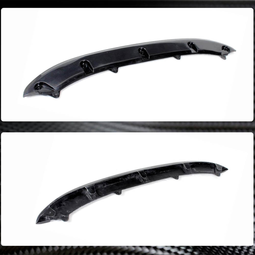 Volkswagen VW Golf 6 MK6 GTI 2010-2013 Front Bumper Lip Carbon Fiber-Ahacarbon