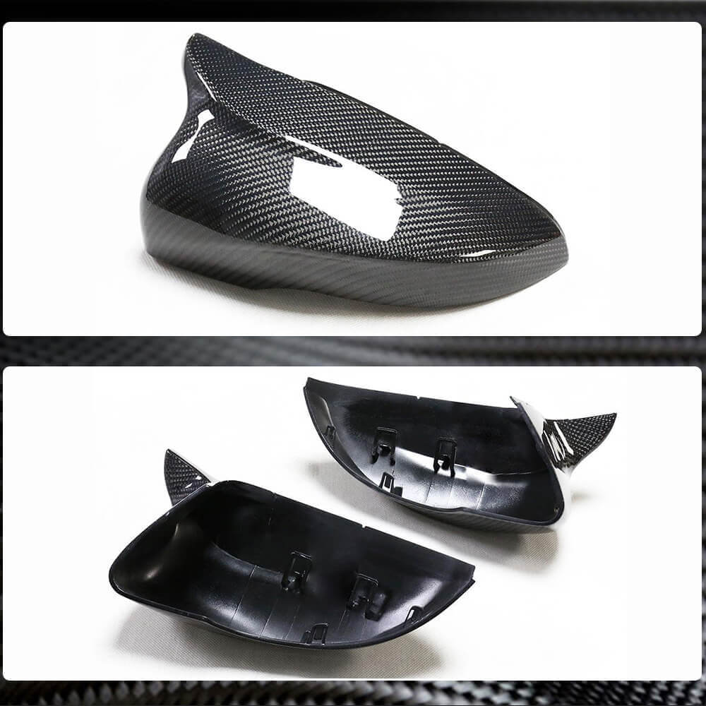 Volkswagen VW Golf 6 MK6 GTI R/R20 2010-2013 Mirror Covers Replacement Style Carbon Fiber-Ahacarbon