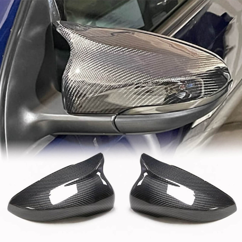 Volkswagen VW Golf 6 MK6 GTI R/R20 2010-2013 Mirror Covers Replacement Style Carbon Fiber-Ahacarbon