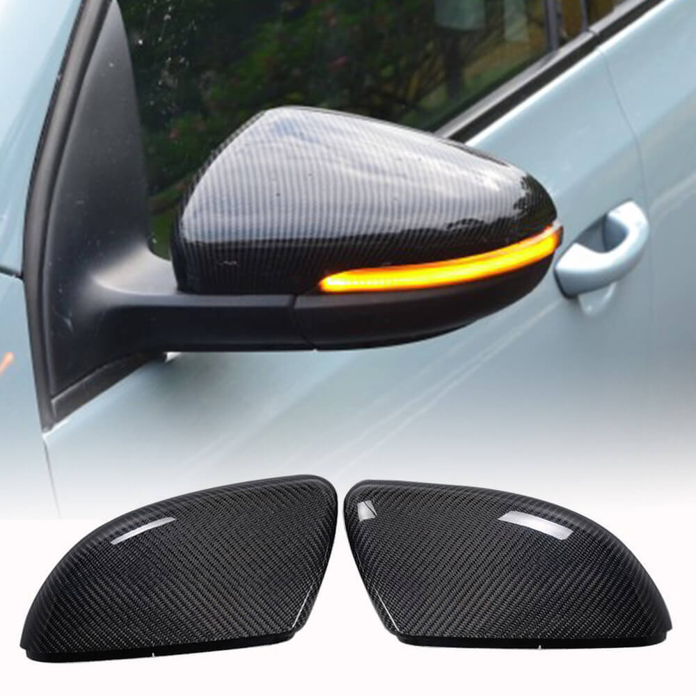 Volkswagen VW Golf 6 MK6 GTI R R20 2010-2014 Mirror Covers Carbon Fiber-Ahacarbon