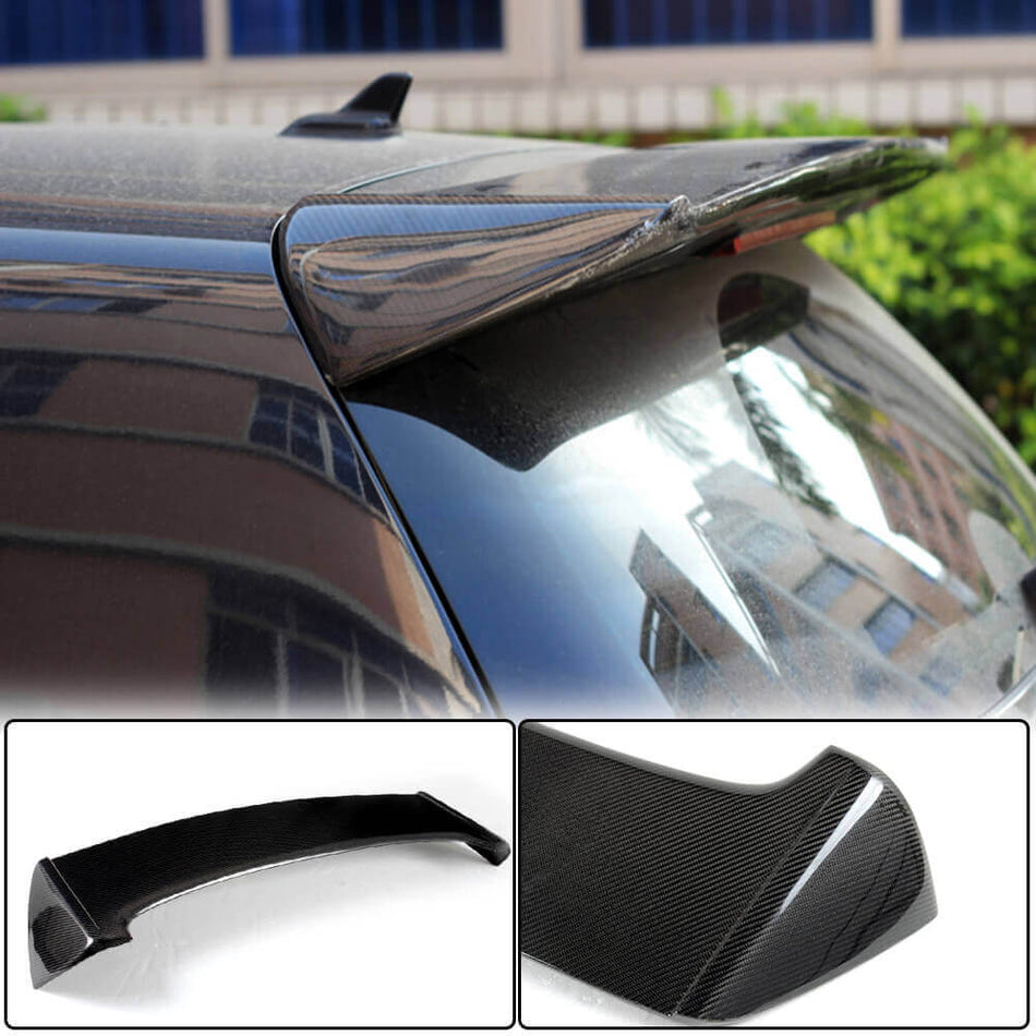 Volkswagen VW Golf 6 MK6 GTI R/R20 2010-2013 Rear Roof Spoiler Carbon Fiber-Ahacarbon