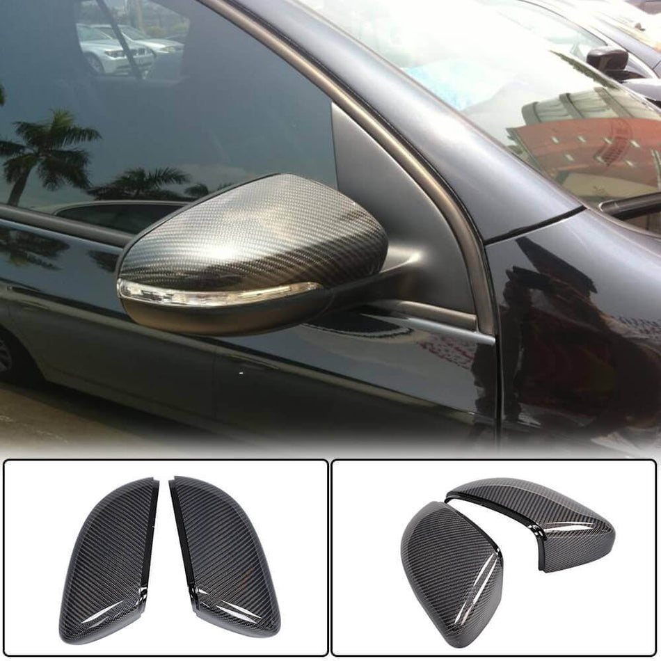 Volkswagen VW Golf 6 MK6 GTI R R20 2010-2014 Mirror Covers Carbon Fiber-Ahacarbon