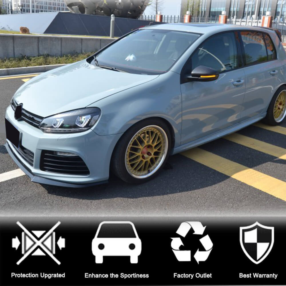 Volkswagen VW Golf 6 MK6 GTI R R20 2010-2014 Mirror Covers Carbon Fiber-Ahacarbon