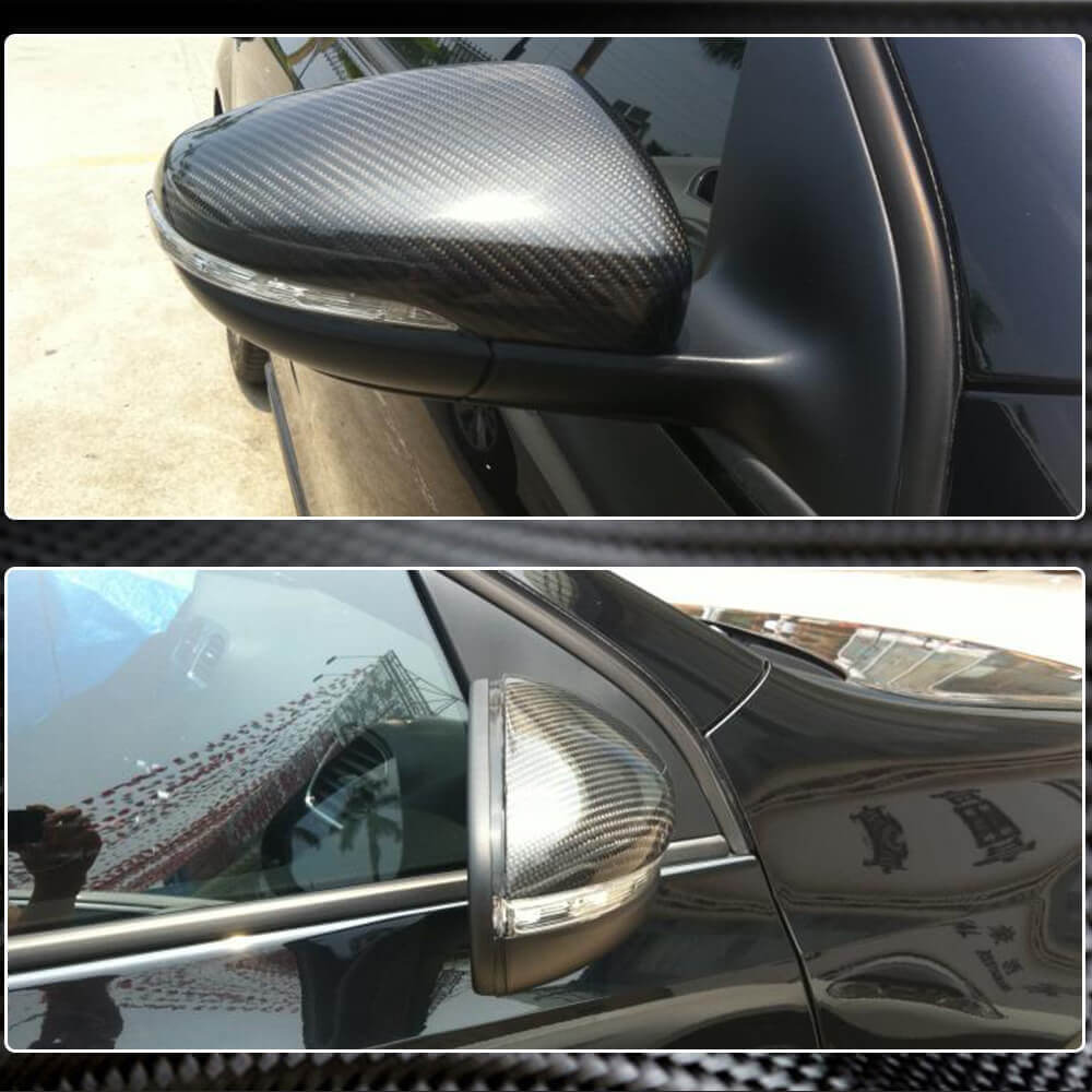 Volkswagen VW Golf 6 MK6 GTI R R20 2010-2014 Mirror Covers Carbon Fiber-Ahacarbon