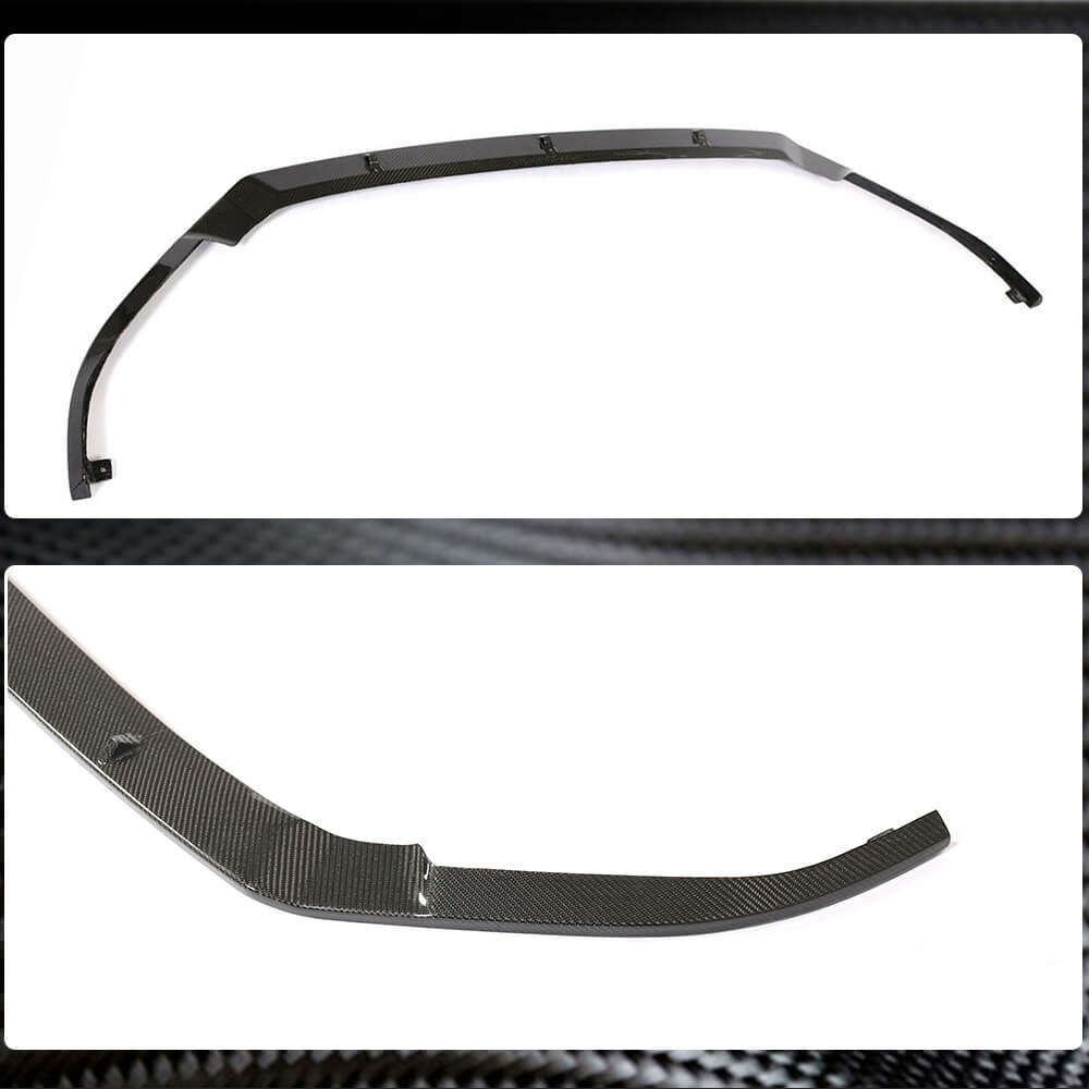 Volkswagen VW Golf 7.5 MK7.5 R R-Line 2017-2019 Front Bumper Lip Carbon Fiber-Ahacarbon
