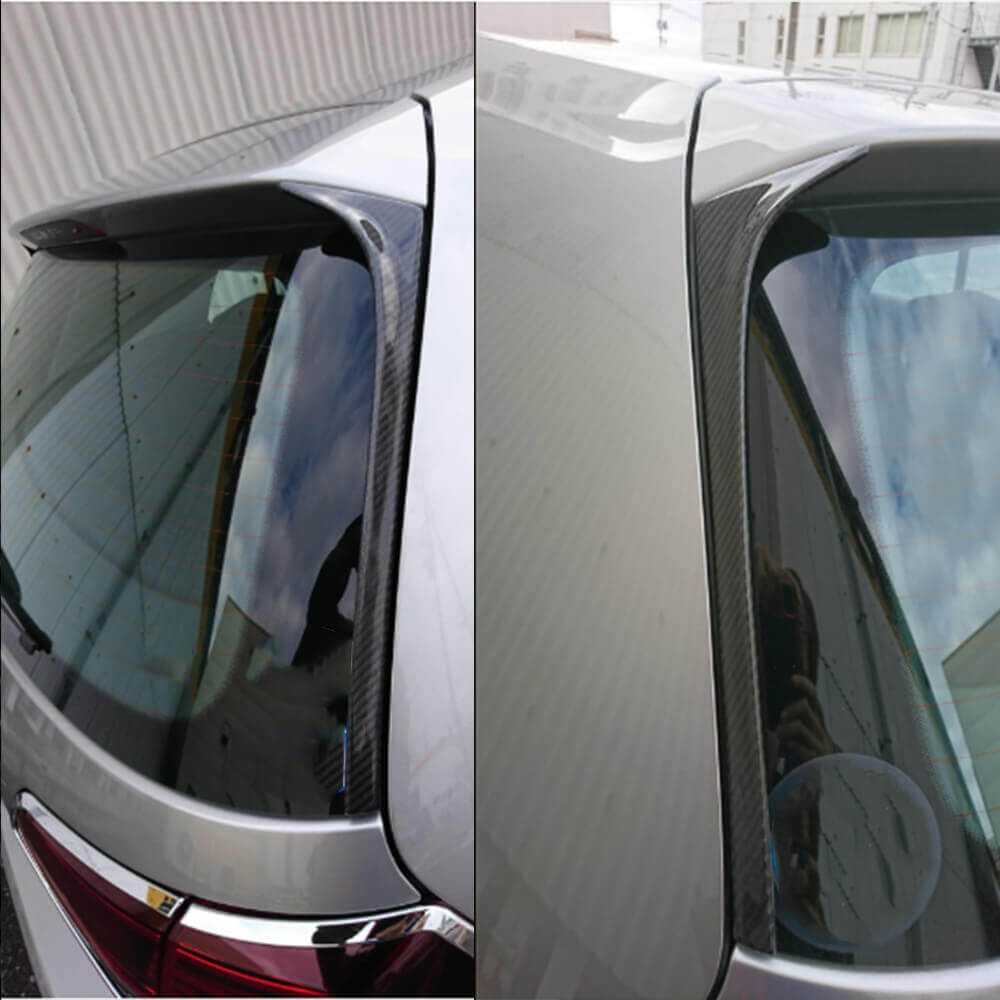Volkswagen VW Golf 7 7.5 MK7 MK7.5 2014-2019 Rear Roof Side Window Vent Spoiler | Non-GTI Non-R Carbon Fiber/ABS-Ahacarbon