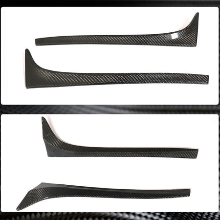 Volkswagen VW Golf 7 7.5 MK7 MK7.5 2014-2019 Rear Roof Side Window Vent Spoiler | Non-GTI Non-R Carbon Fiber/ABS-Ahacarbon