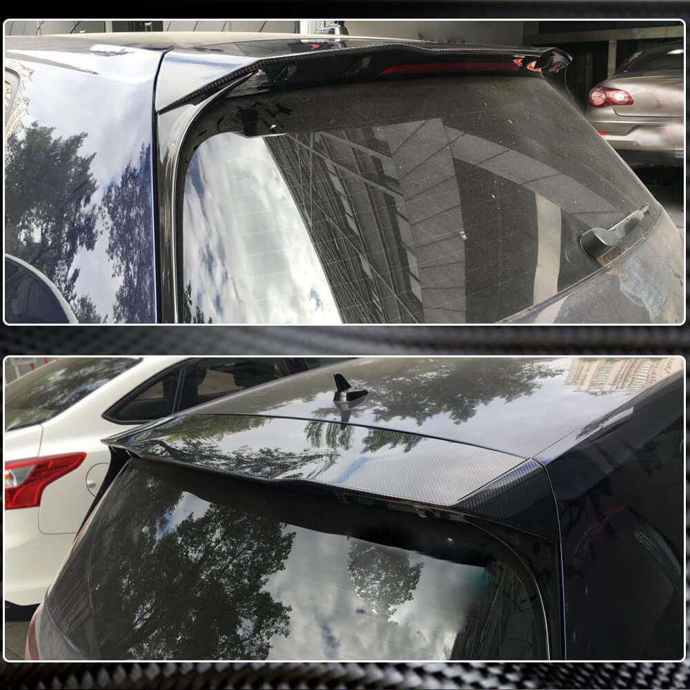 Volkswagen VW Golf 7 7.5 MK7 MK7.5 GTI R 2014-2019 Rear Roof Spoiler Carbon Fiber-Ahacarbon