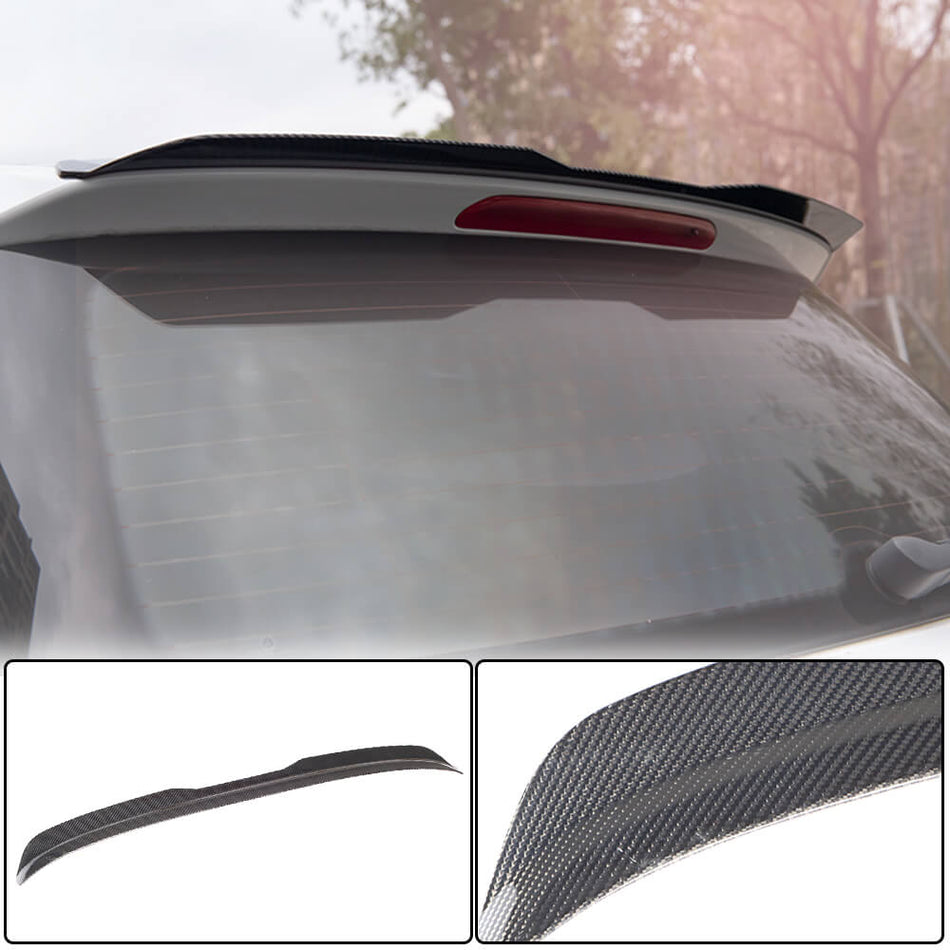 Volkswagen VW Golf 7 7.5 MK7 MK7.5 GTI R 2014-2019 Rear Roof Spoiler Carbon Fiber-Ahacarbon