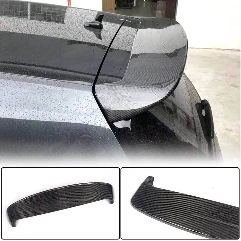 Volkswagen VW Golf 7 7.5 MK7 MK7.5 GTI R 2014-2019 Rear Roof Spoiler Carbon Fiber-Ahacarbon