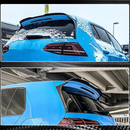 Volkswagen VW Golf 7 7.5 MK7 MK7.5 GTI R 2014-2019 Rear Roof Spoiler Carbon Fiber-Ahacarbon