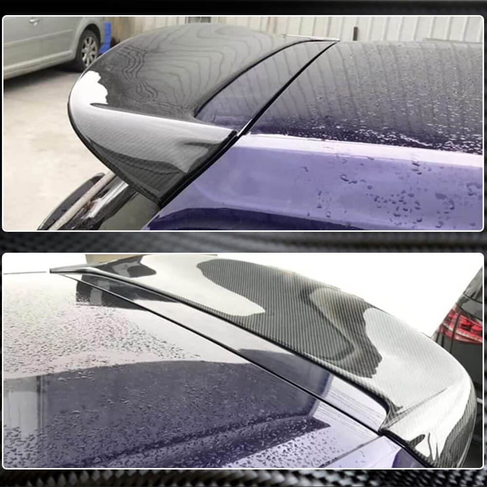 Volkswagen VW Golf 7 7.5 MK7 MK7.5 GTI R 2014-2019 Rear Roof Spoiler Carbon Fiber-Ahacarbon
