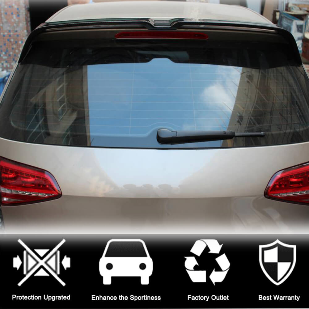 Volkswagen VW Golf 7 7.5 MK7 MK7.5 Standard R-Line 2014-2019 Rear Roof Spoiler Carbon Fiber-Ahacarbon