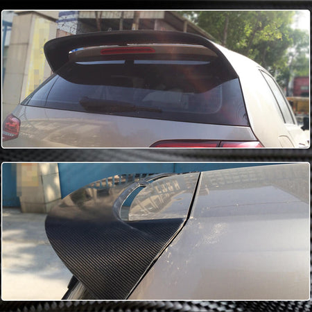 Volkswagen VW Golf 7 7.5 MK7 MK7.5 Standard/R-Line 2014-2019 Rear Roof Spoiler Carbon Fiber-Ahacarbon