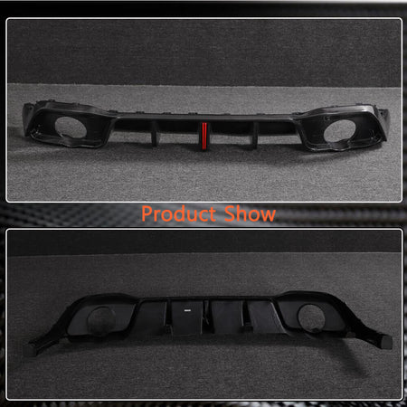 Volkswagen VW Golf 8 MK8 GTI 21+ Rear Bumper Diffuser Carbon Fiber-Ahacarbon