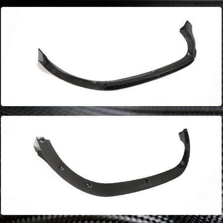 Volkswagen VW Golf 8 MK8 GTI 2021UP Front Bumper Lip Dry Carbon Fiber-Ahacarbon