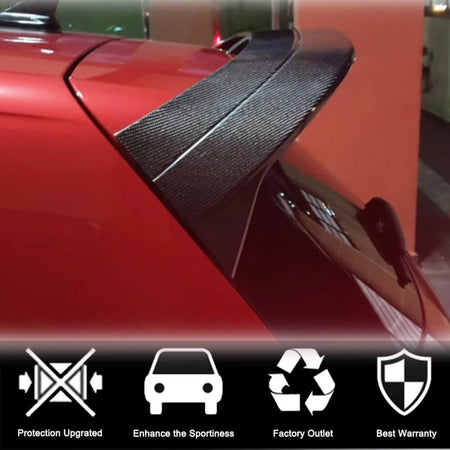 Volkswagen VW Golf 8 MK8 GTI R 2021-2023 Rear Roof Spoiler Carbon Fiber-Ahacarbon