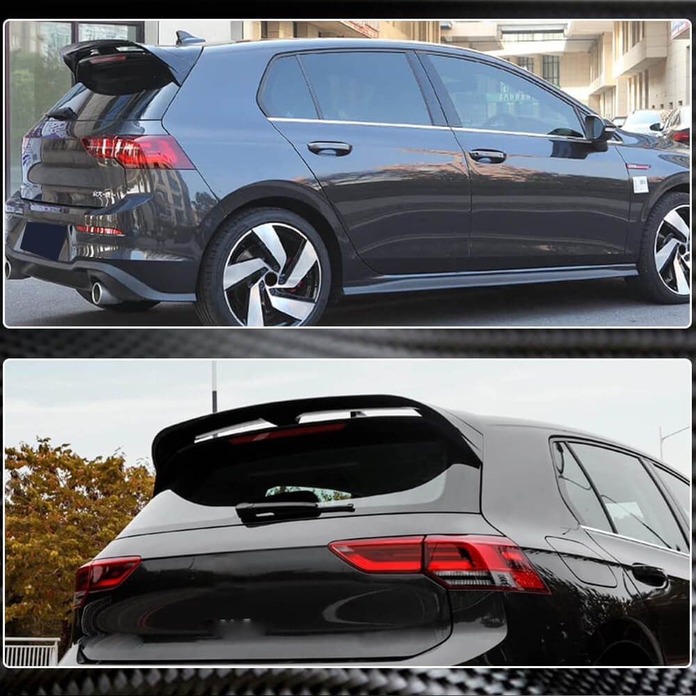 Volkswagen VW Golf 8 MK8 GTI R 2021-2023 Rear Roof Spoiler Carbon Fiber-Ahacarbon