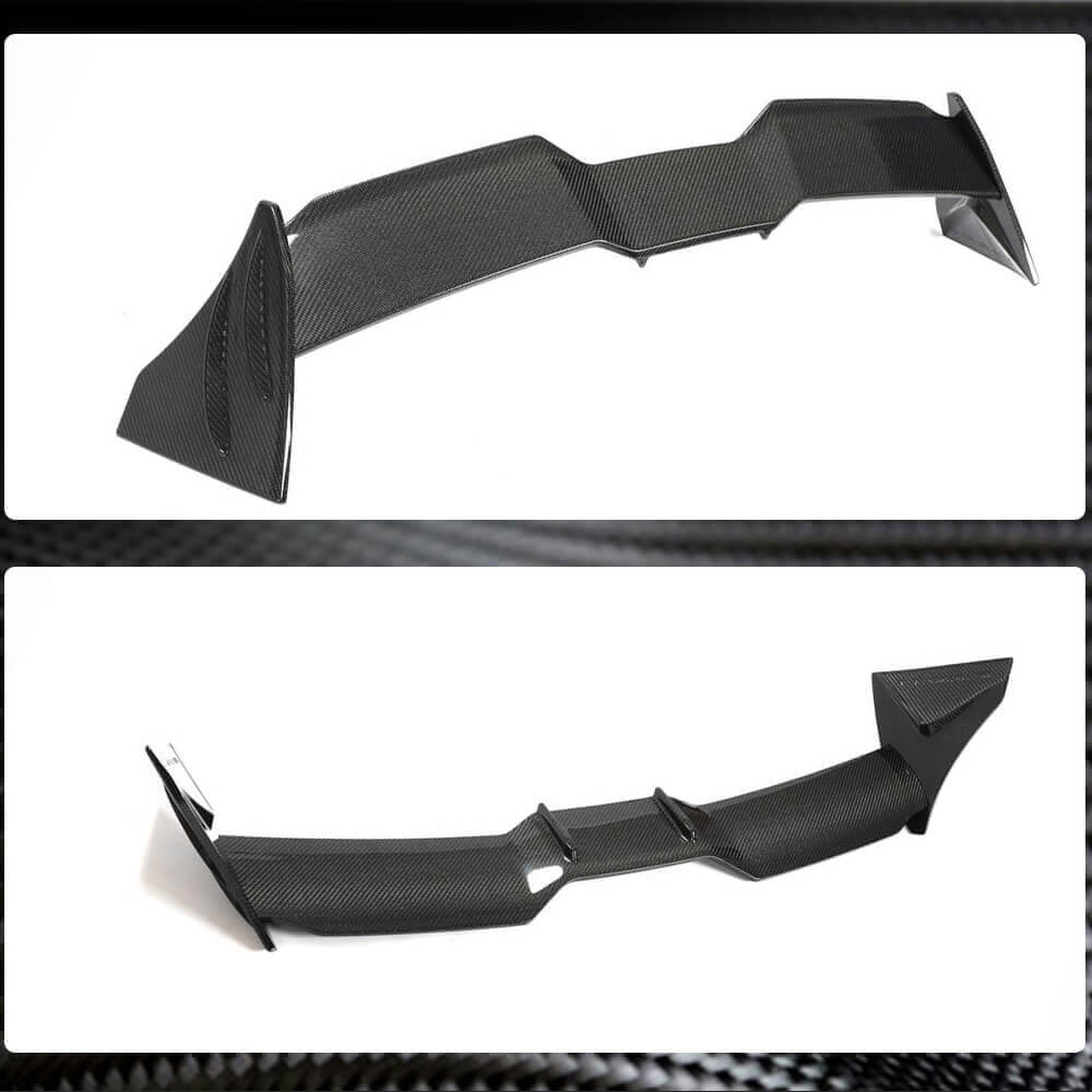 Volkswagen VW Golf 8 MK8 GTI R 2021UP Rear Roof Spoiler Carbon Fiber-Ahacarbon