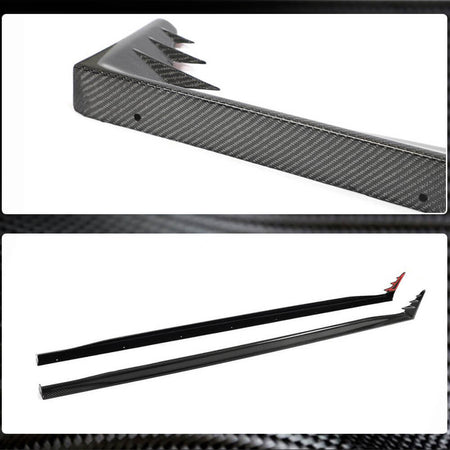 Volkswagen VW Golf 8 MK8 GTI Rline 2021+ Side Skirts Carbon Fiber-Ahacarbon