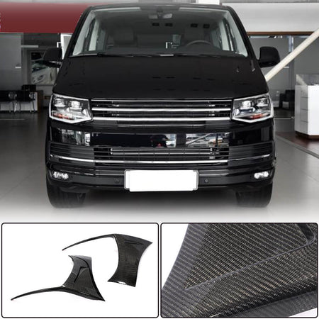 Volkswagen VW Multivan Transporter T6 2015-2020 Front Bumper Vents Carbon Fiber-Ahacarbon