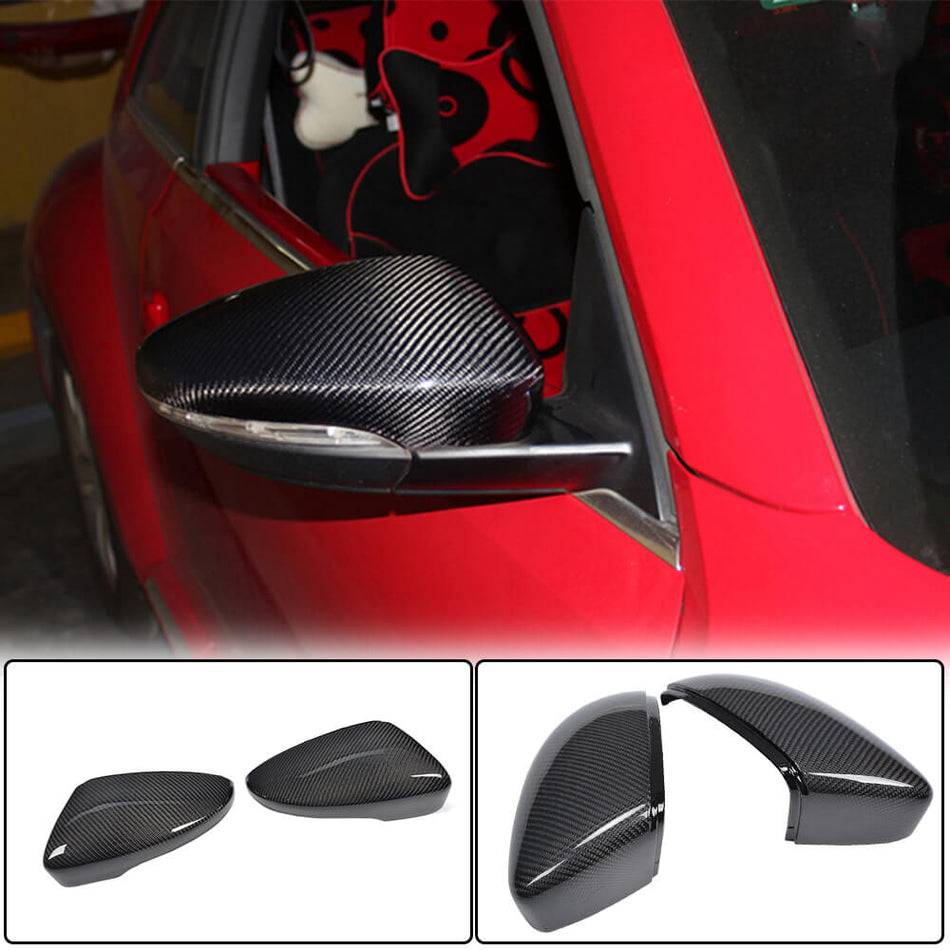 Volkswagen VW Passat CC Jetta Scirocco Beetle Mirror Covers Carbon Fiber-Ahacarbon