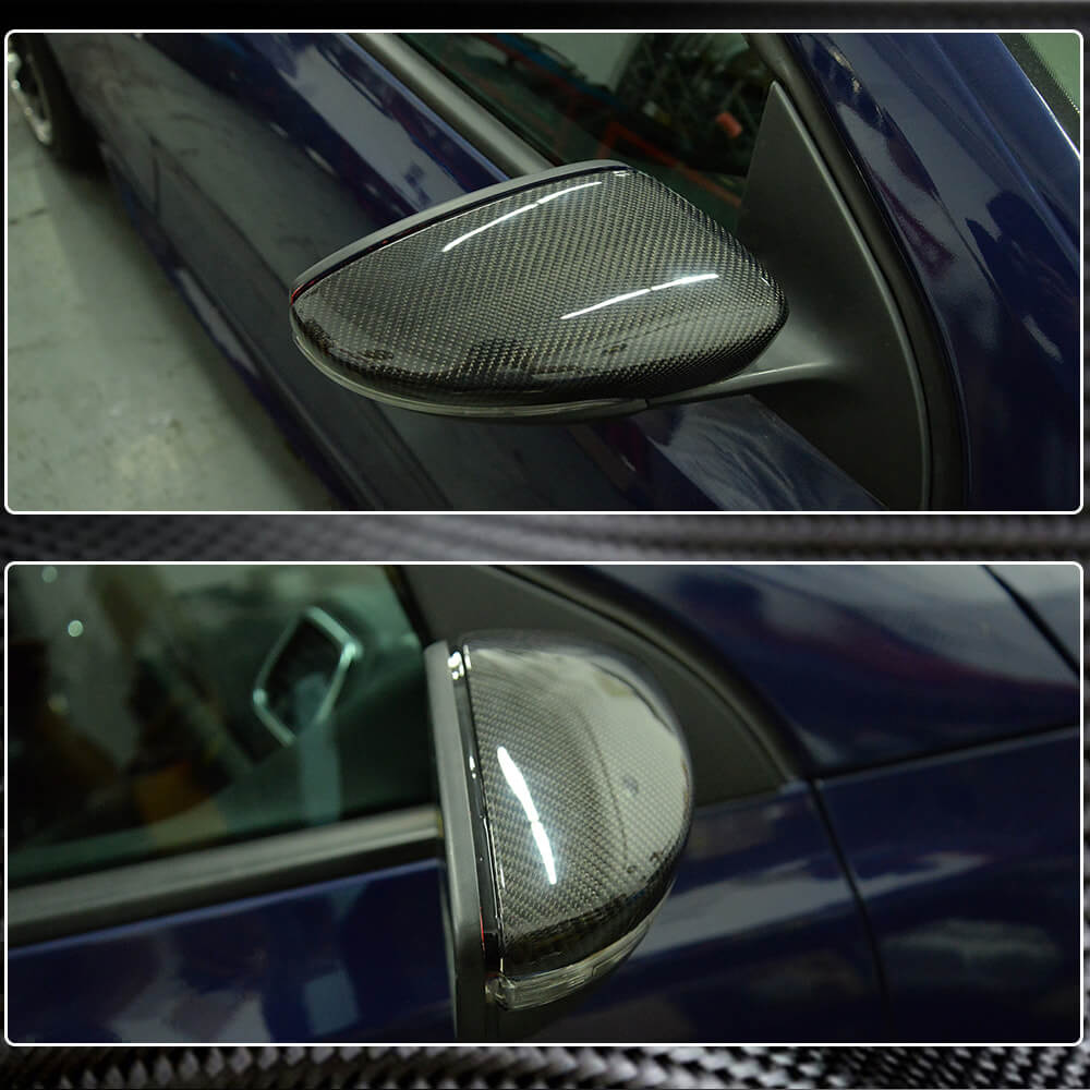 Volkswagen VW Passat CC Jetta Scirocco Beetle Mirror Covers Carbon Fiber-Ahacarbon