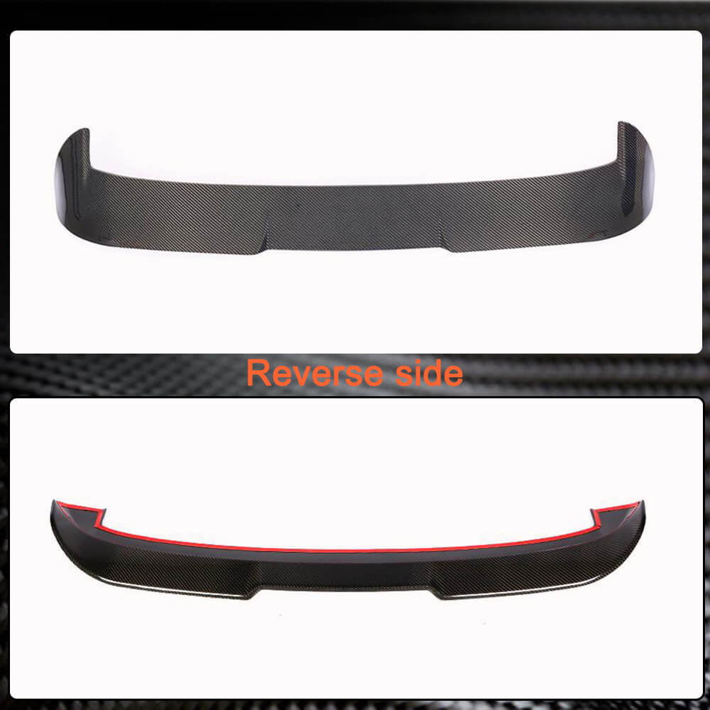 Volkswagen VW Tiguan MK2 Standard 2017-2019 Rear Trunk Spoiler Carbon Fiber-Ahacarbon