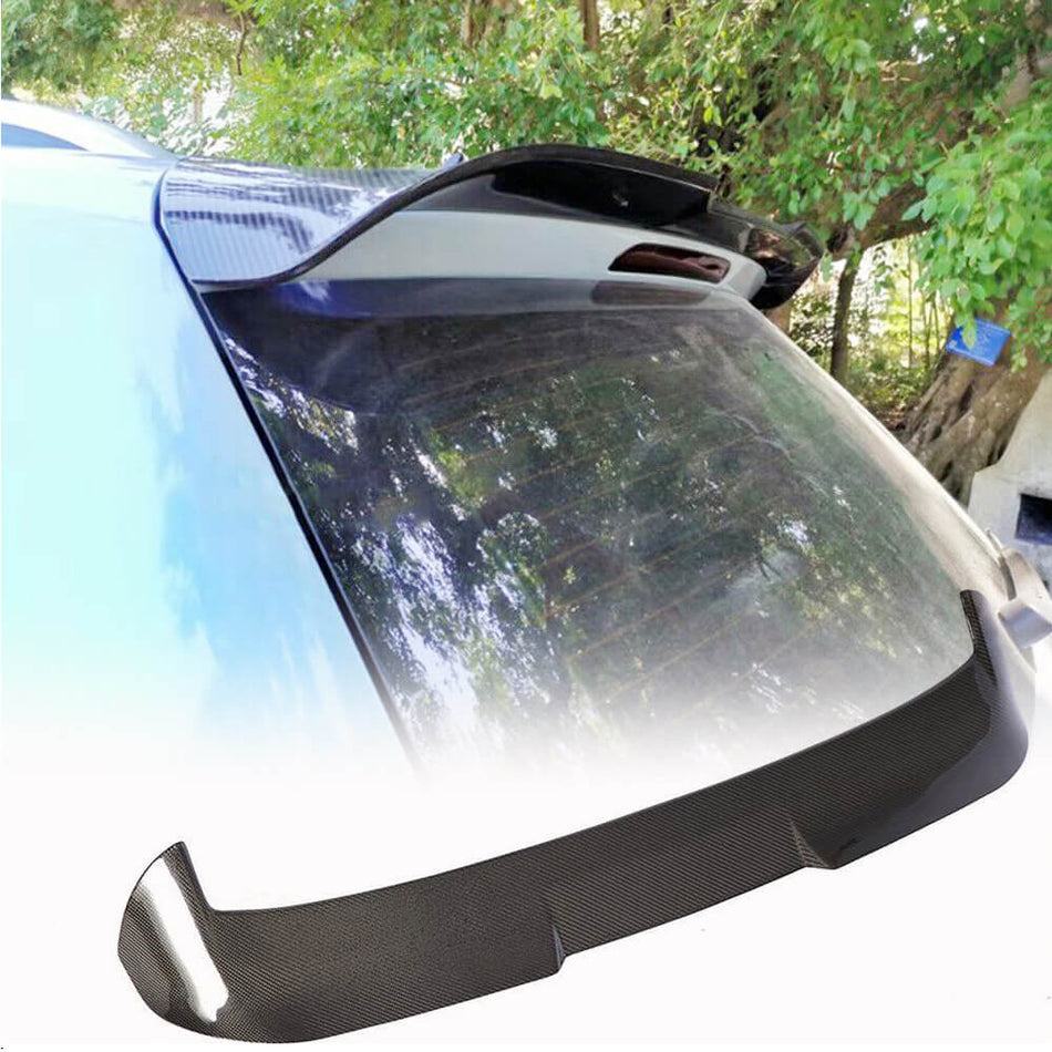 Volkswagen VW Tiguan MK2 Standard 2017-2019 Rear Trunk Spoiler Carbon Fiber-Ahacarbon