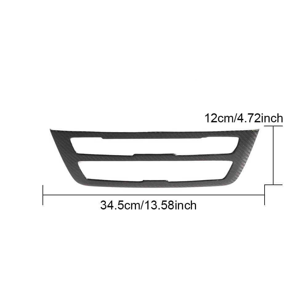 BMW F80 M3 F82 F83 M4 2014-2020 Interior Center Dashboard Panel Trim Dry Carbon Fiber-Ahacarbon