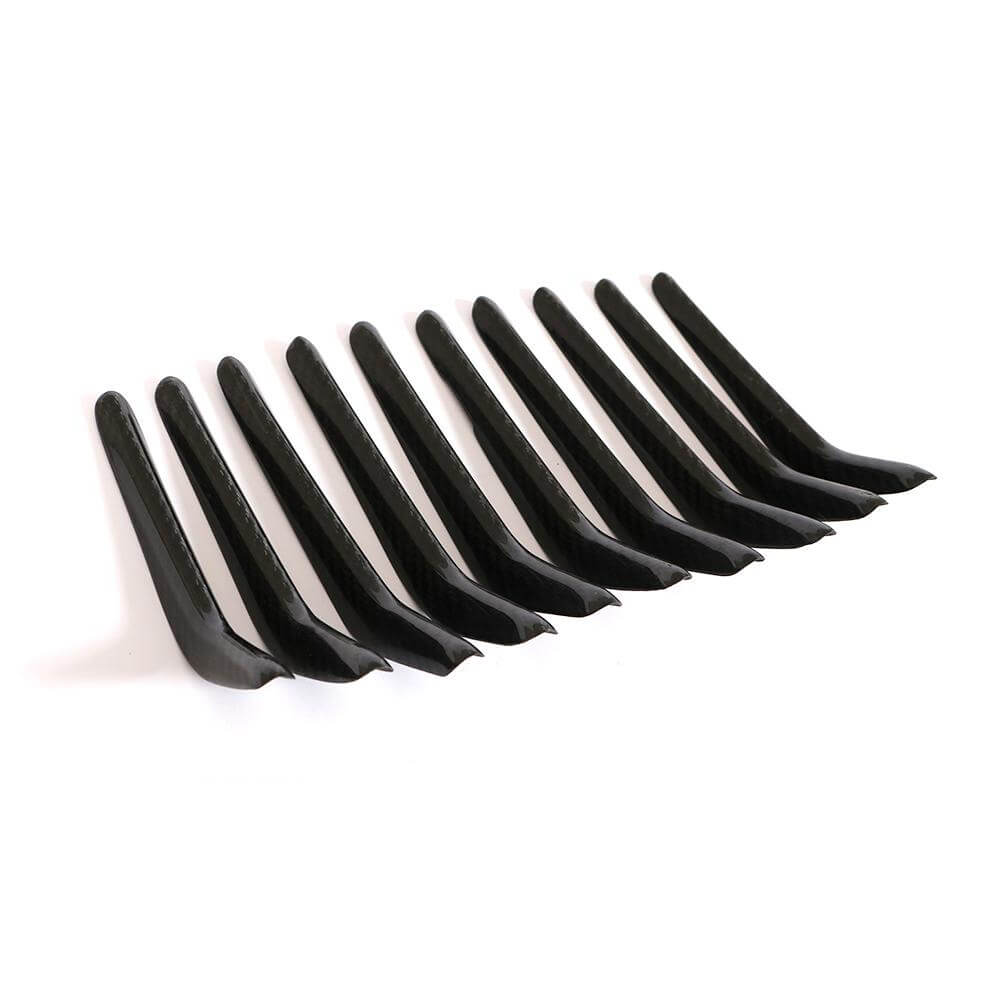 Maserati Ghibli M157 Base 2018-2020 Front Grill Dry Carbon Fiber-Ahacarbon