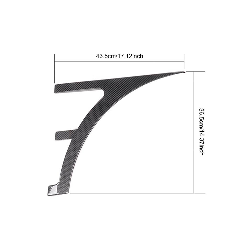 Mercedes Benz W117 C117 Sedan 2013-2018 Front Fender Vents Carbon Fiber-Ahacarbon