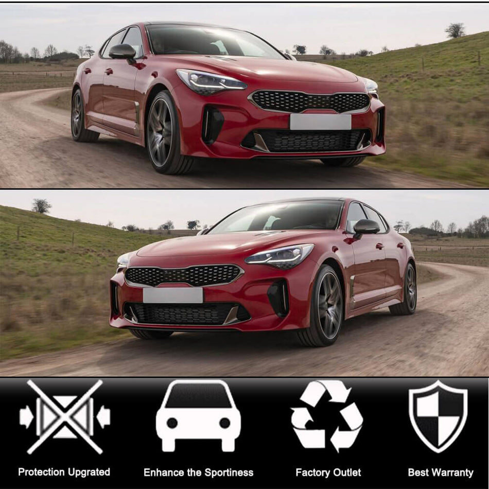 Kia Stinger 2018 2019 2020 2021 2022 2023 Carbon Fiber Front Grille-Ahacarbon