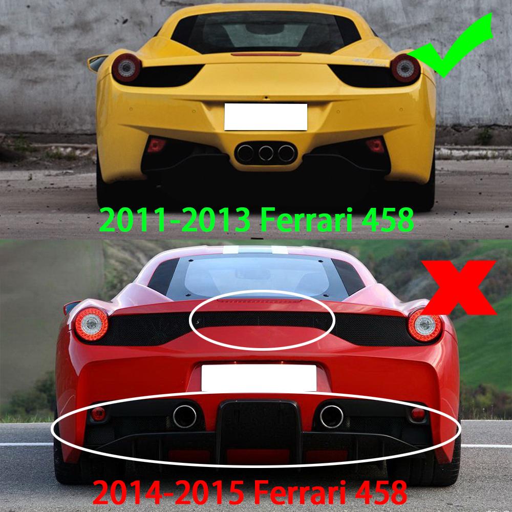 Ferrari 458 Italia 2011-2013 Rear Trunk Spoiler Carbon Fiber-Ahacarbon