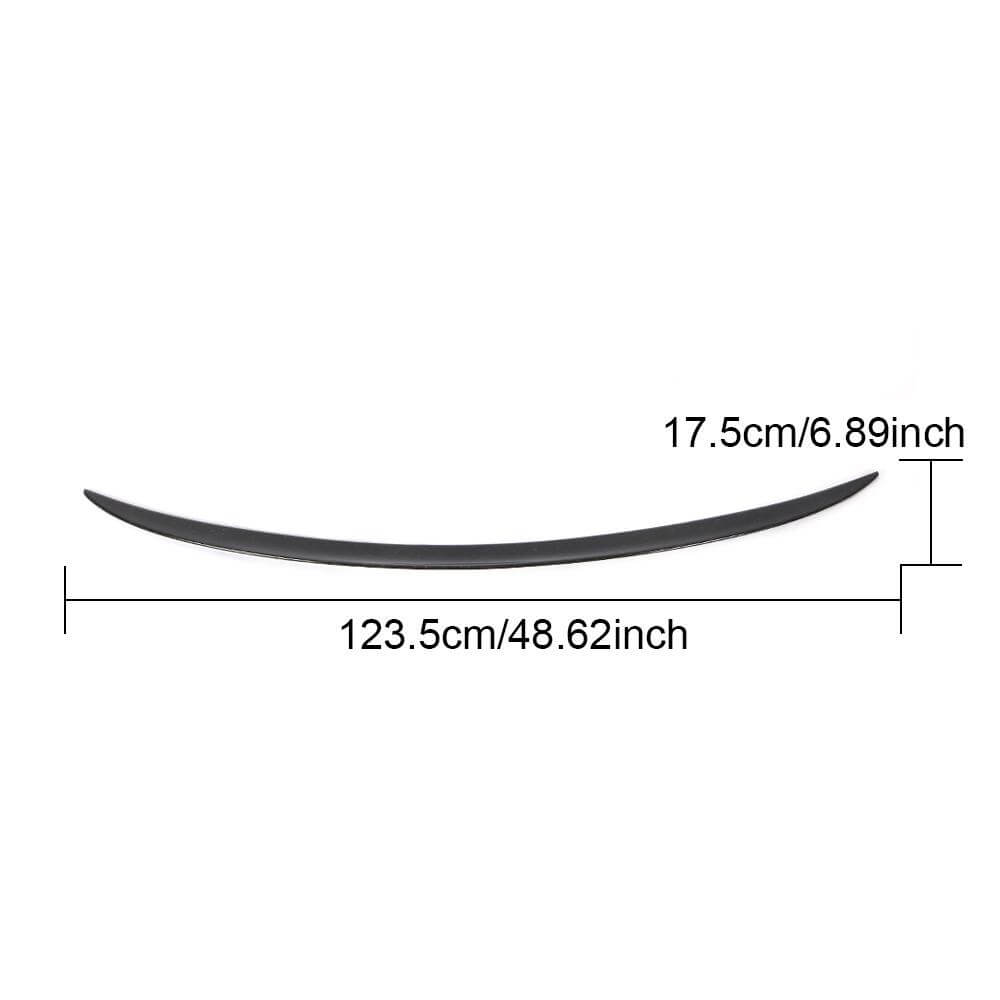 BMW 2 Series F22 F87 M2 Coupe 2014-2020 Rear Trunk Spoiler Carbon Fiber-Ahacarbon